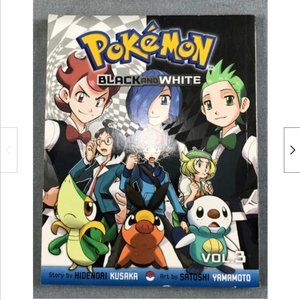 Pokemon Black & White Vol 3 Kusaka Manga Anime Viz English All Ages